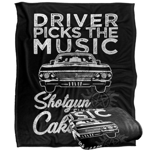 Front - Supernatural Driver Picks The Music Blanket