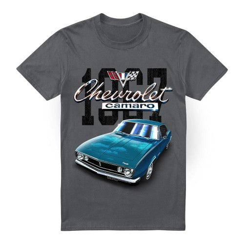 Front - Chevrolet Unisex Adult 1967 Camaro Classic T-Shirt