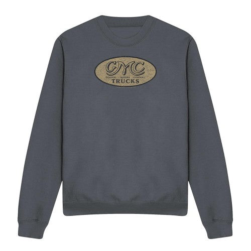 Front - GMC Unisex Adult Vintage Logo Sweatshirt