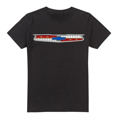 Front - Chevrolet Unisex Adult 56 Bel Air Emblem T-Shirt