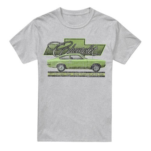 Front - Chevrolet Unisex Adult Vega Car Of The Year 71 T-Shirt
