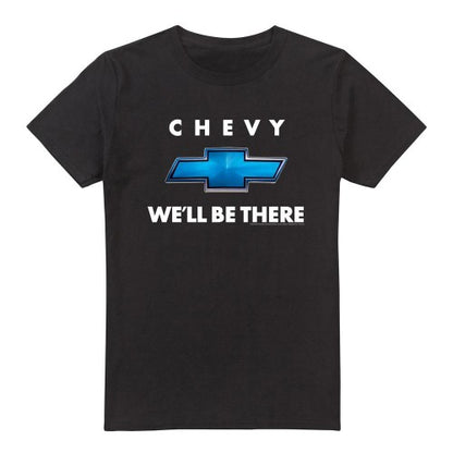Front - Chevrolet Unisex Adult Well Be There T-Shirt