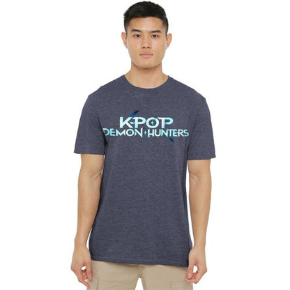 Front - K-Pop Demon Hunters Unisex Adult Logo T-Shirt