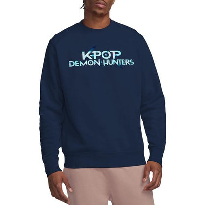 Front - K-Pop Demon Hunters Unisex Adult Logo Sweatshirt