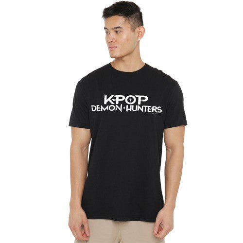 Front - K-Pop Demon Hunters Unisex Adult Logo T-Shirt