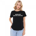Front - K-Pop Demon Hunters Womens/Ladies Logo Fashion T-Shirt