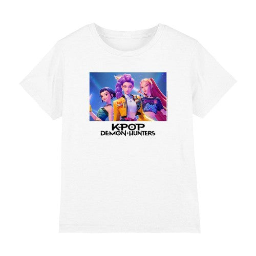 Front - K-Pop Demon Hunters Childrens/Kids Huntr/X T-Shirt
