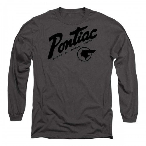 Front - Pontiac Mens Division Long-Sleeved T-Shirt