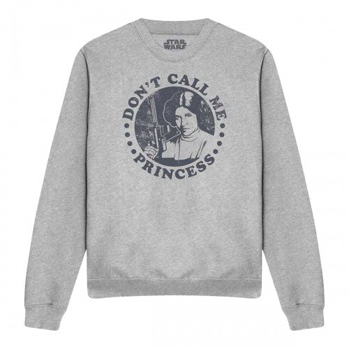 Front - Star Wars Womens/Ladies Don´t Call Me Princess Leia Sweatshirt