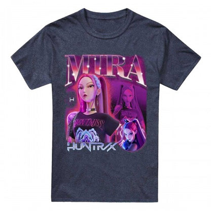 Front - K-Pop Demon Hunters Unisex Adult Huntr/X Mira T-Shirt