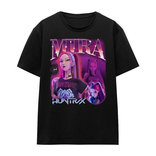 Front - K-Pop Demon Hunters Womens/Ladies Huntr/X Mira T-Shirt