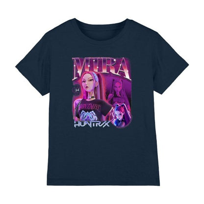 Front - K-Pop Demon Hunters Childrens/Kids Huntr/X Mira T-Shirt