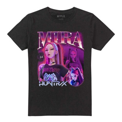 Front - K-Pop Demon Hunters Unisex Adult Mira Huntr/X T-Shirt