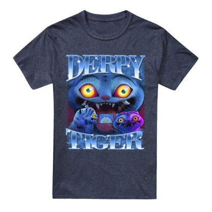 Front - K-Pop Demon Hunters Unisex Adult Derpy Tiger T-Shirt