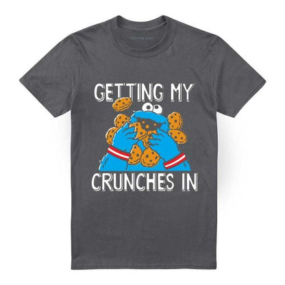 Front - Sesame Street Unisex Adult Cookie Monster T-Shirt