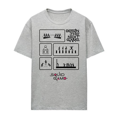 Front - Squid Game Womens/Ladies Next Game Heather T-Shirt