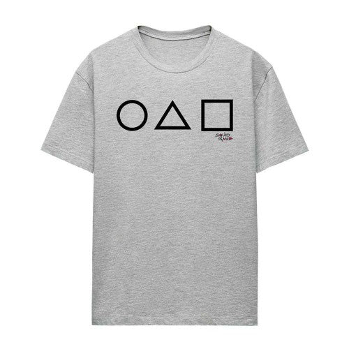Front - Squid Game Womens/Ladies Main Icons Heather T-Shirt