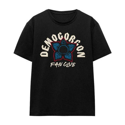 Front - Stranger Things Womens/Ladies Fan Club Demogorgon T-Shirt