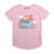 Front - My Little Pony Womens/Ladies Leaping Rainbows T-Shirt