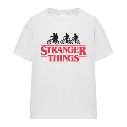 Front - Stranger Things Womens/Ladies Silhouette T-Shirt