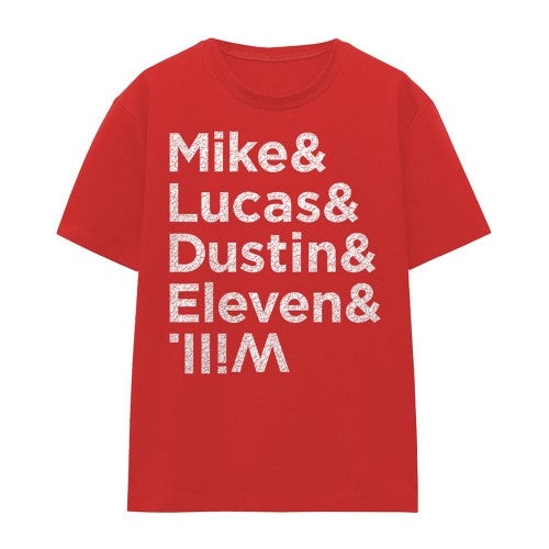Front - Stranger Things Womens/Ladies Names T-Shirt