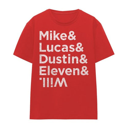 Front - Stranger Things Womens/Ladies Names T-Shirt