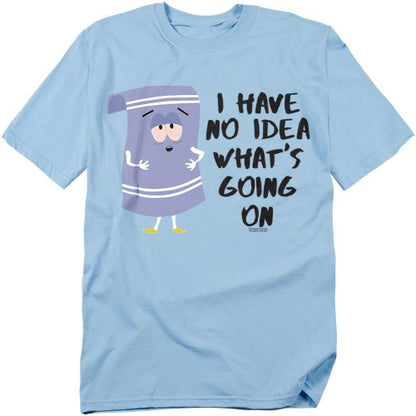 Front - South Park Unisex Adult No Idea T-Shirt