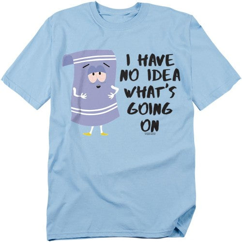 Front - South Park Unisex Adult No Idea T-Shirt
