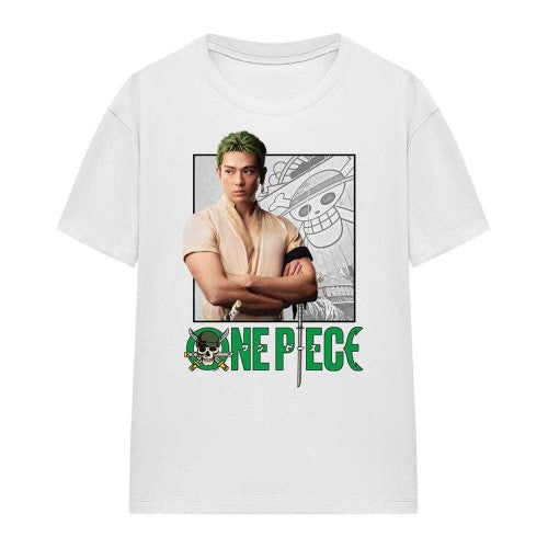 Front - One Piece Womens/Ladies Roronoa Zoro T-Shirt
