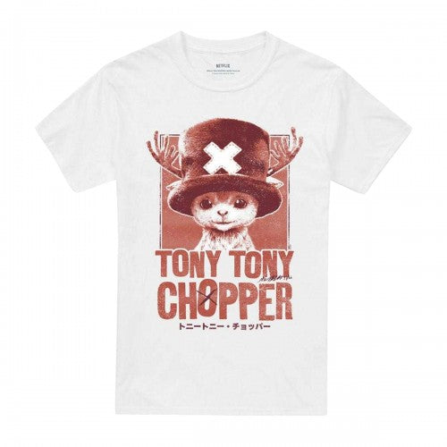 Front - One Piece Unisex Adult Tony Tony Chopper Tonal T-Shirt