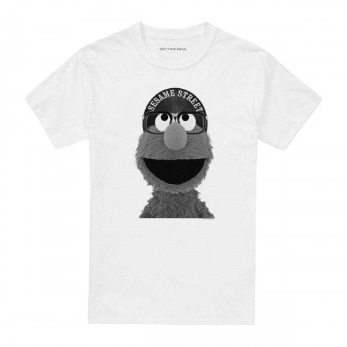Front - Sesame Street Unisex Adult Lee Elmo T-Shirt