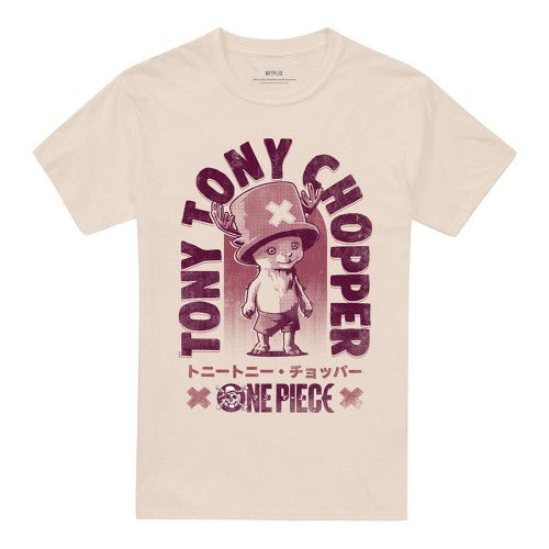 Front - One Piece Unisex Adult Tony Tony Chopper Tonal T-Shirt