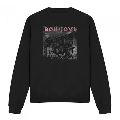 Front - Bon Jovi Unisex Adult Slippery When Wet Sweatshirt