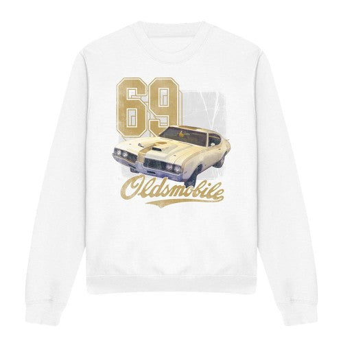 Front - Oldsmobile Unisex Adult 442 Sweatshirt