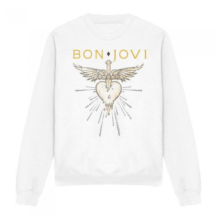 Front - Bon Jovi Unisex Adult Greatest Hits Sweatshirt