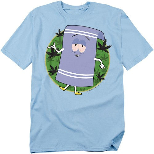 Front - South Park Unisex Adult Towelie T-Shirt