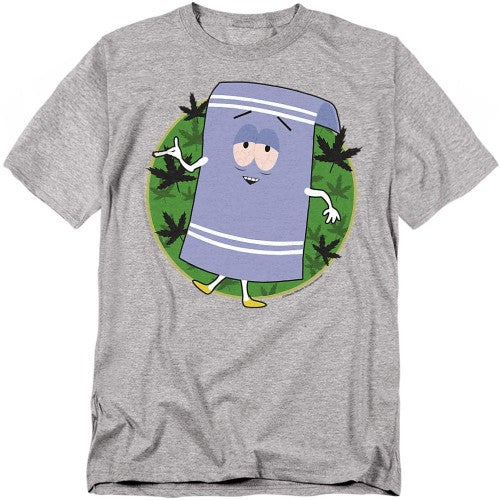 Front - South Park Unisex Adult Towelie T-Shirt