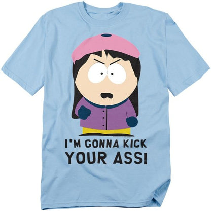 Front - South Park Unisex Adult I´m Gonna Kick Your Ass! T-Shirt