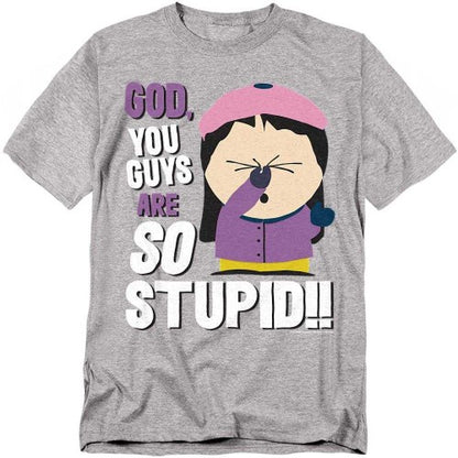 Front - South Park Unisex Adult So Stupid T-Shirt