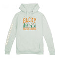 Front - National Parks Womens/Ladies Rocky Mountains Hoodie