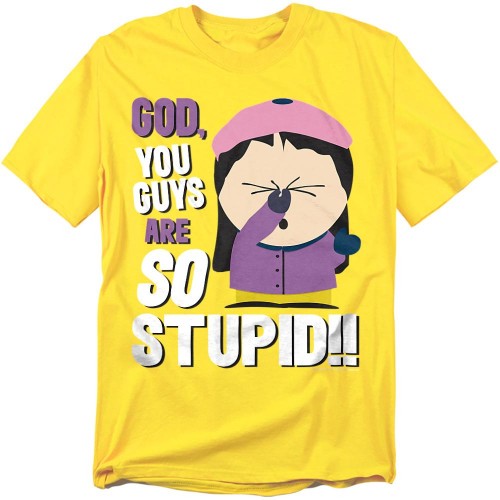 Front - South Park Unisex Adult So Stupid T-Shirt