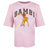 Front - Bambi Womens/Ladies Collegiate Oversized T-Shirt