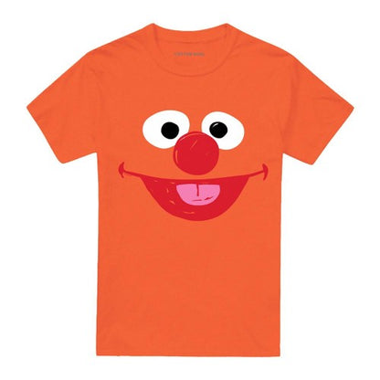 Front - Sesame Street Unisex Adult Ernie Sketch T-Shirt