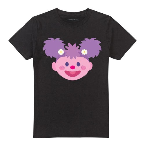 Front - Sesame Street Unisex Adult Abby Cadabby Kawaii Face T-Shirt