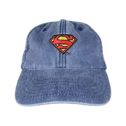 Front - Superman Mens Shield Baseball Cap
