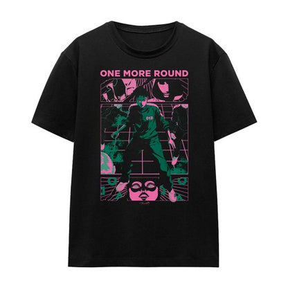 Front - Squid Game Womens/Ladies One More Round Anime T-Shirt