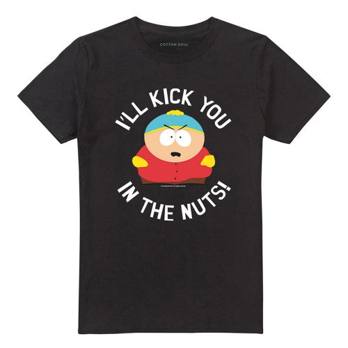 Front - South Park Unisex Adult I´ll Kick You In The Nuts! T-Shirt