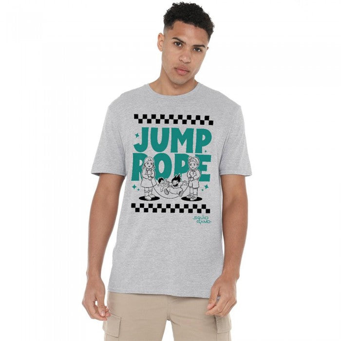 Front - Squid Game Unisex Adult Season Three Jump Rope T-Shirt