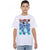 Front - Lilo & Stitch Boys Checkered T-Shirt