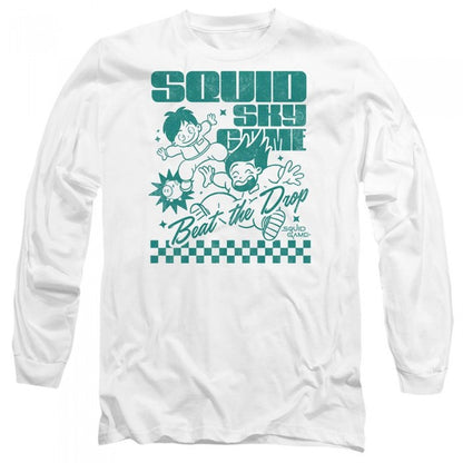 Front - Squid Game Unisex Adult Season Three Sky Game Long-Sleeved T-Shirt